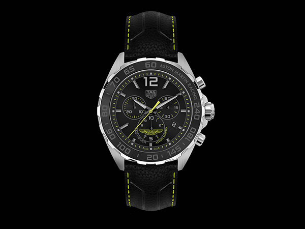 شركة TAG Heuer تقدم أول إصدارات الكرونوغراف الخاصة Aston Martin